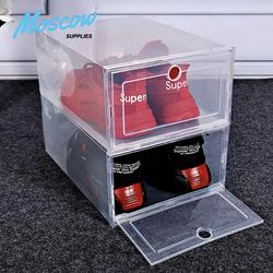 Kotak Sepatu Plastik Transparan