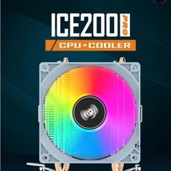Promo CPU Cooler - Aigo Ice 200 Pro - RGB Air Cooling 2pipe Aigo ICE200 ...