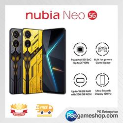 ZTE Nubia Neo 5G 8/256 GB Smartphone Gaming Garansi Resmi - Yellow