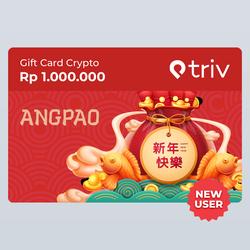 Chinese New Year Voucher Fisik Crypto [Rp 1.000.000] - TRIV Exchange