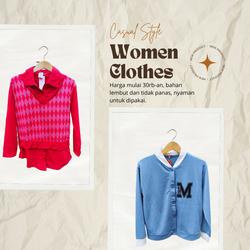 baju kekinian wanita/remaja bahan adem dan tidak panas // baju fashion - #B01