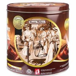 Biskuit Kaleng Nissin Wafers Chocolate 570gr