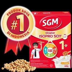 SGM Soya 1 plus 700gr Vanila Madu Susu SGM Anak Susu Kedelai Bergizi - Madu 400gr
