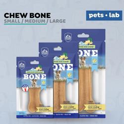 Himalayan Pet Supply Chew Bone Cheese Dog Treat Snack Anjing Rasa Keju - Small