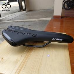 Sadel sepeda La Tigre MTB FIXIE flat sadel