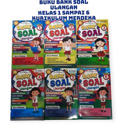 Buku Bank Soal Ulangan Untuk SD/Mi Edisi Kurikulum Merdeka Harga 1 Pcs