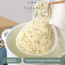 TAKAME Sendok Saringan Masak Kuah Mie Pasta Multifungsi Tahan Panas
