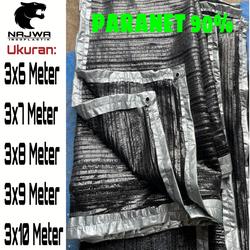 Paranet 90% Ukuran 3x6, 3x7, 3x8, 3x9, 3x10 Meter