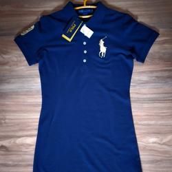 Dress Polo Ralph Lauren Size L/XL Slim Fit Original Sexy Wanita Baru