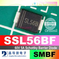SSL56BF 60V 5A Schottky Barrier Diode SL56B SMBF Jingdao ORIGINAL