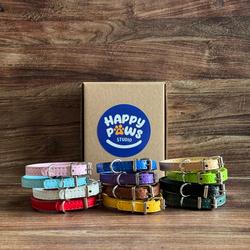 Mini Leather Collar - Kalung Kucing Anjing Kecil ( Size XS )