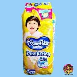 MamyPoko Pants XXL 24 Mamy Poko Popok Celana XXL 24pcs Diaper Bayi