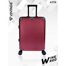 Koper Vintage Hardcase PC TSA Clip Case Lock 20 Inci 6016 GARANSI RESMI - Wine Red
