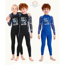 Baju Renang anak dive&sail deep water swimsuit swimwear Anti UPF50+