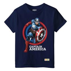 T-shirt baju kaos  anak laki laki superhero captain america katun soft