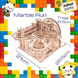 [JF] DIY robotic Marble run kayu mainan steam edukasi anak
