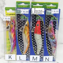 Egi Sun Bait / Letoyo 3.5 - Umpan Pancing Cumi - Squid Jig - Eging - Mancing - Warna A