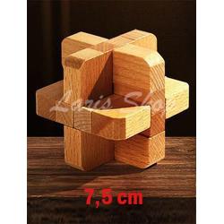 Wooden Puzzle ( Puzzle Kayu ) 3D Mainan Edukasi Asah Otak IQ Uk Besar Part II - Wood Close