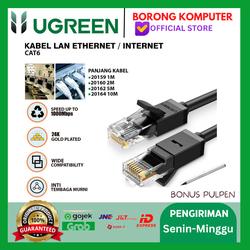 Kit 5 Cabo De Rede Rj45 Ugreen Cat6 Utp 1000mbps 5metros | Frete Grátis