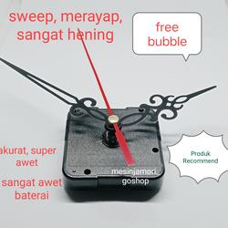 Mesin Jam 12888 Sweep super merayap silent