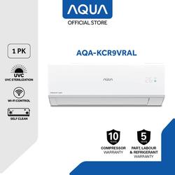 AQUA AC INVERTER AQA-KCR9VRAL 1 PK Inverter UV COOL SMART WIFI | With UVC Sterillization UNIT SAJA