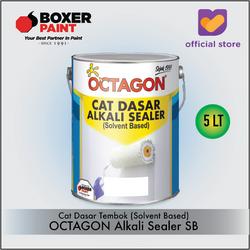 Cat Dasar Tembok OCTAGON Alkali Killer Sealer White Solvent Based (5 LT)