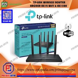 TP-LINK Archer AX12 WiFi 6 Router AX1500 tp link router archer ax12 acces point Dual-Band Gigabit Ports OFDMA MU-MIMO Wireless 4x Antennas WPA3 Security tplink router wifi tp link router tp link ax12 archer ax12