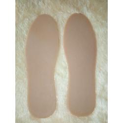 Sol sepatu flat pria motif pasir anti slip bahan karet mentah warna cream