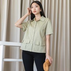 *Ready Stok* SISTER'S - Kemeja Katun S7530 (JS)