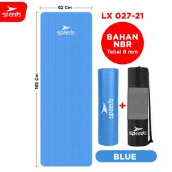 Speeds LX 027-21 8mm Yoga Mat Matras Yoga Senam Lantai - Plus Tas - PLUS TAS