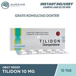 Tilidon 10 mg 10 Tablet / Obat Mual & Muntah