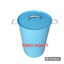 Drum Sampah/Tong Sampah/Kaleng/Tong Besi/Tempat Sampah Kap.60Ltr Murah
