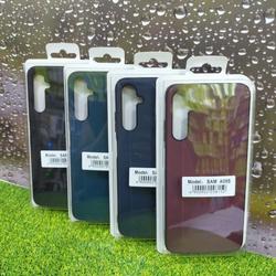 CASE LEATHER SAMSUNG A05S/A55/A54 CASE LEATHER KULIT LOGO EMBOSS