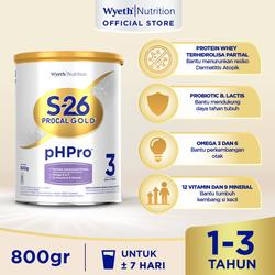 S-26 Procal GOLD pHPro 3 Susu Anak 1-3 tahun