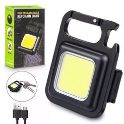 KEYCHAIN LIGHT / GANTUNGAN KUNCI SENTER MINI LED / COB RECHARGEABLE LED LAMPU MAGNET CAMPING SERBAGUNA