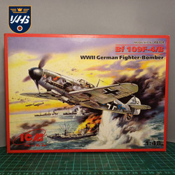 Model Kit ICM Bf-109 F-4/B 1/48 No. 48104