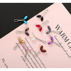 PIN KLIP TURKI HIJAB KLIP SCARF JILBAB AKSESORIS KERUDUNG BROS PIN - Lhitam