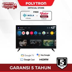 POLYTRON Smart Cinemax Google TV 43 inch PLD 43RG9059