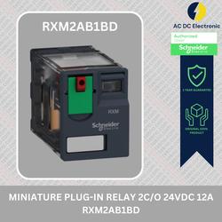 Schneider Electric RXG15BD - Rel&egrave; Trasparente 24 VDC, 1 Contatto 10 A - Per Controllo Industriale