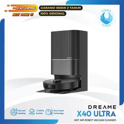 Dreame X40 Ultra Master Robot Vacuum Cleaner | Vacum Self Cleaning RoboSwing Mop Extend - BLACK