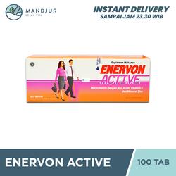 Enervon-C Active 4 Tablet Dus Isi 25 Strip - Suplemen Penambah Imun