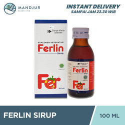 Ferlin Sirup 100 ml - Suplemen Kesehatan Anak