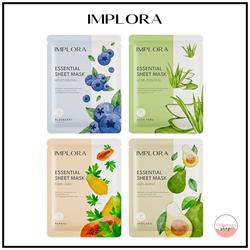 Implora Essential Sheet Mask - Masker Tisu - Masker Kertas - Masker Lembar