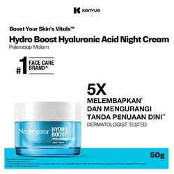 NEUTROGENA Hydro Boost HA Night Cream - Pelembap Wajah 50gr