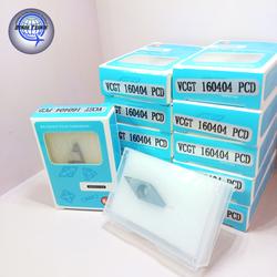 insert diamond PCD VCGT 160404 New Original VCMT160404 baru untuk alumunium menjadi kilap...