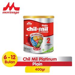 MORINAGA CHIL MIL Platinum Susu Formula Lanjutan Tin 400g / 400 g