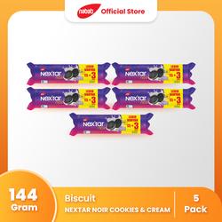 [Bundle Pack Isi 5] Nextar Noir Cookies & Cream 144gr