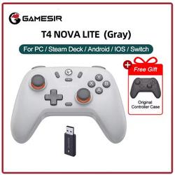 GameSir T4 Nova Lite Wireless Gaming Controller Gamepad PC Smartphone - Gray, Garansi 1 Bulan