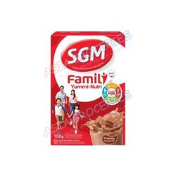 SGM FAMILY YUMMI NUTRI CREAMY COKLAT SUSU KELUARGA 330 GR