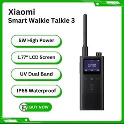 xioMi Walkie Talkie 1s 2s 3 Dual Band 1.77 LCD Screen IP65 Water Resistant Intercom HT original